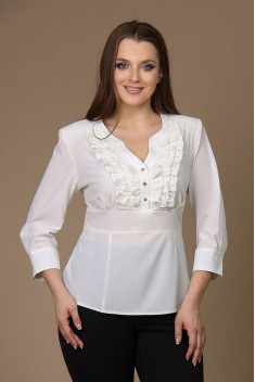 женские блузы MIRSINA FASHION 1214 молочный