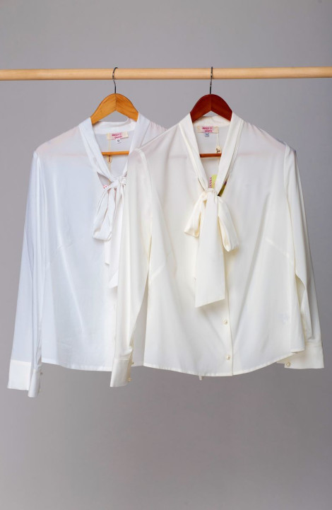 женские блузы Anelli 369 белый