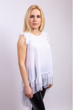 женские блузы Пинск Стиль 3883 белый