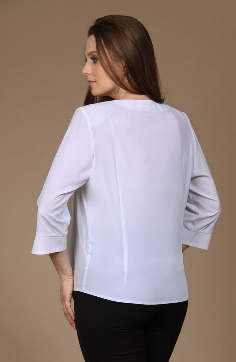 женские блузы MIRSINA FASHION 1215 белый