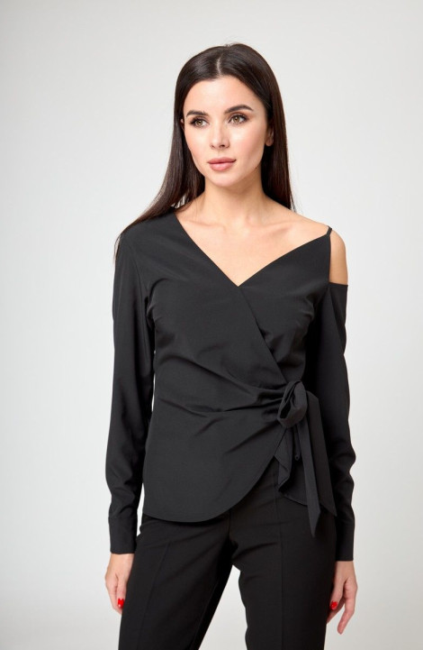 женские блузы Anelli 1177 черный