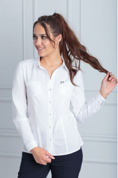 женские блузы Anelli 530 белый