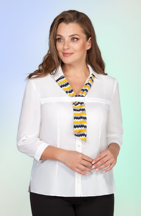 женские блузы Vitol Fashion В-106/1 белый