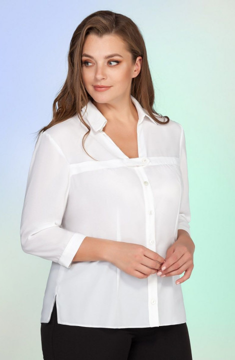 женские блузы Vitol Fashion В-106/1 белый