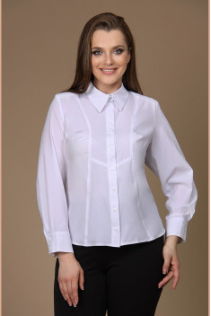 женские блузы MIRSINA FASHION 1276 белый