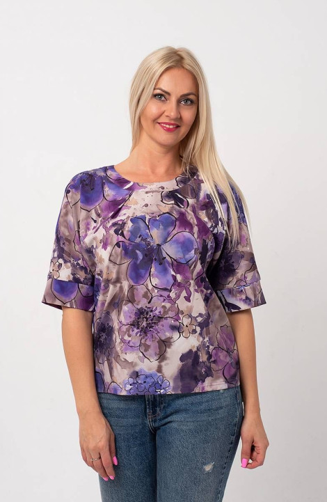 женские блузы Avila 0327 фиолетовый
