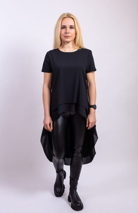 женские блузы Пинск Стиль 3904 черный
