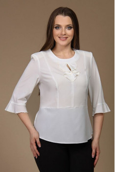 женские блузы MIRSINA FASHION 1218 молочный