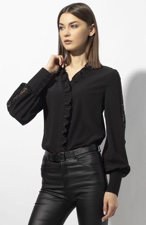 женские блузы VIZAVI 655 черный