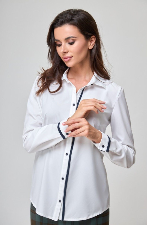 женские блузы Anelli 658 белый
