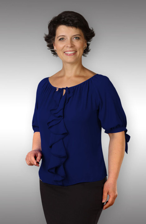 женские блузы Таир-Гранд 62214 т.синий