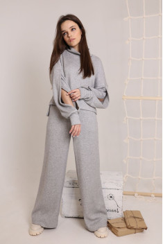 Женские брюки AMORI 5168 серый