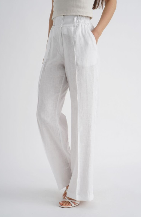 Женские брюки Mirolia 1153 белый