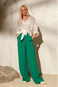 Женские брюки Achosa 1002 зеленый