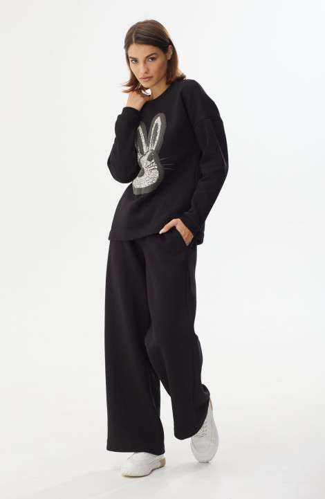 Женские брюки NiV NiV fashion 2454 черный