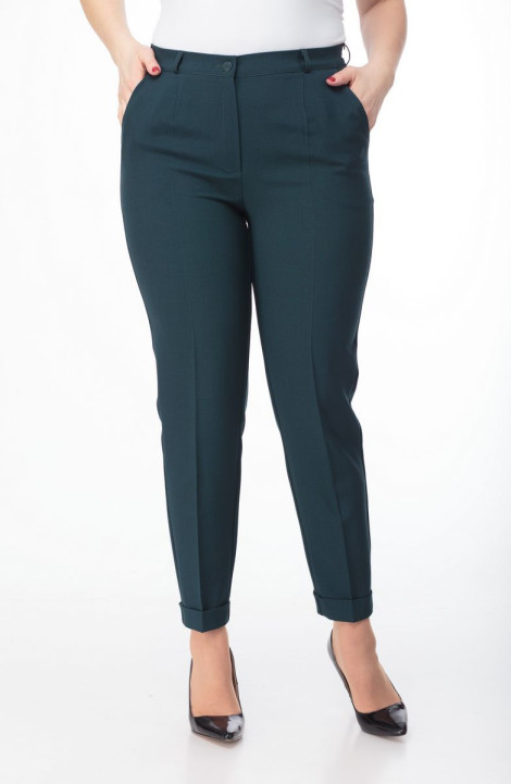 Женские брюки Anelli 418 зеленый