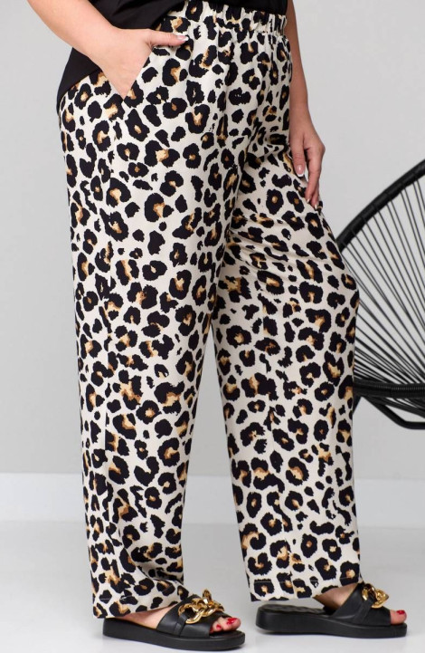 Женские брюки SOVA 11140 леопард