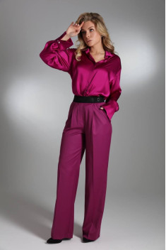 Женские брюки LM БФ9060 фиолетовый