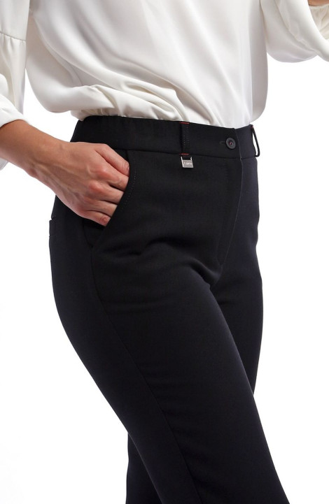 Женские брюки IUKONA Б428 глубокий-черный
