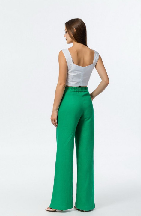 Женские брюки Atelero 1056 зеленый