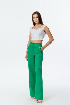 Женские брюки Atelero 1056 зеленый