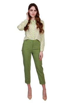 Женские брюки BELAN textile 1346 зеленый