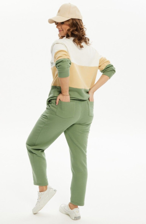 Женские брюки Condra 14106 оливка