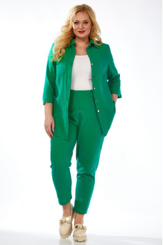 Женские брюки Belinga 4081 зеленый