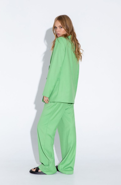 Женские брюки PiRS 4650 зеленый