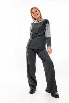 Женские брюки NikVa 385-1 графит