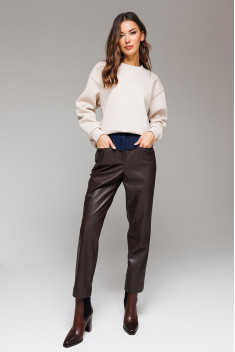 Женские брюки Butеr 2677 коричневый