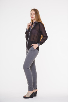 Женские брюки AMORI 5017 серый