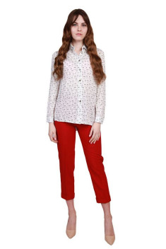 Женские брюки BELAN textile 1346 красный