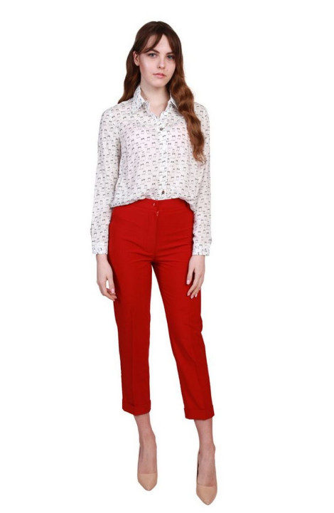 Женские брюки BELAN textile 1346 красный