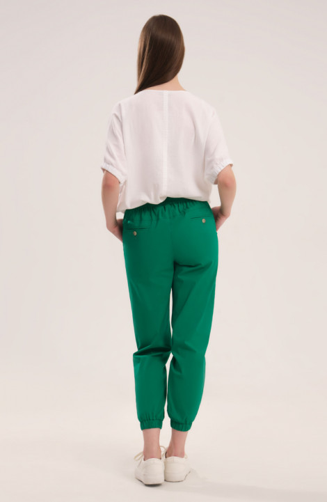 Женские брюки Панда 411060 зеленый