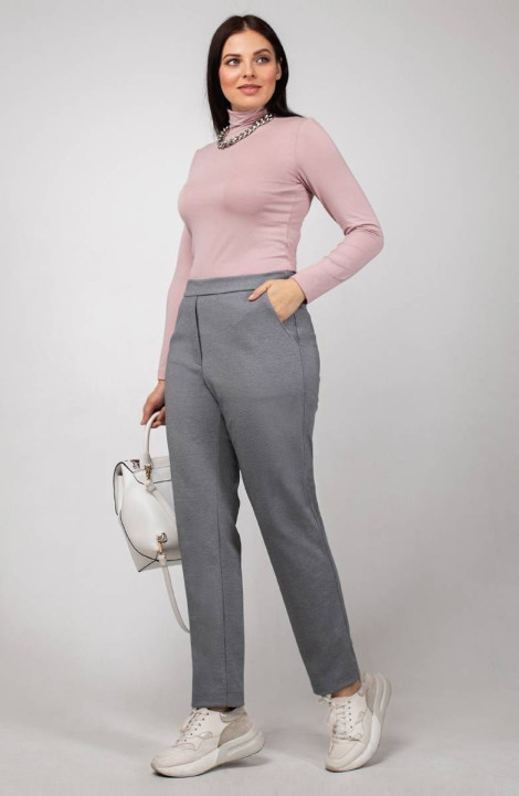 Женские брюки La rouge 8027 серый