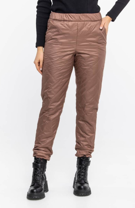 Женские брюки Domna 12107 темно-бежевый(170)