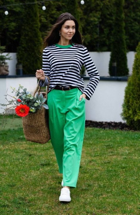 Женские брюки Ivera 2053 зеленый