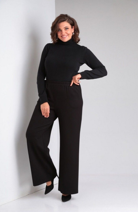 Женские брюки Anelli 1425 черный