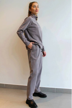 Женские брюки Arisha 9030 серый