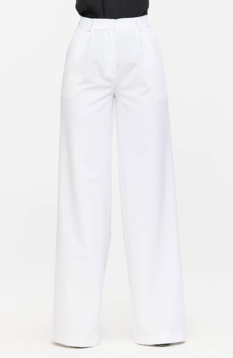 Женские брюки Domna 12102 белый(164)