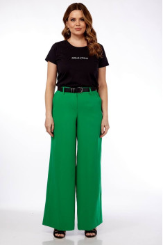 Женские брюки Gold Style 1427 зеленный