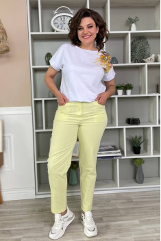 Женские брюки Rumoda 2023 желтый