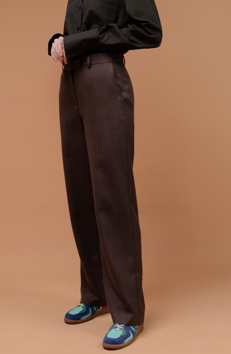 Женские брюки JRSy 2414 коричневый
