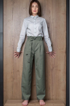 Женские брюки Individual design 20202 оливковый