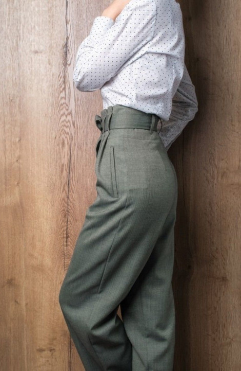Женские брюки Individual design 20202 оливковый