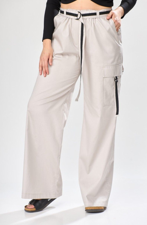 Женские брюки ANASTASIA MAK 1097 светло-серый