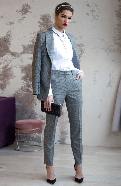 Женские брюки MURMUR 14014 серый