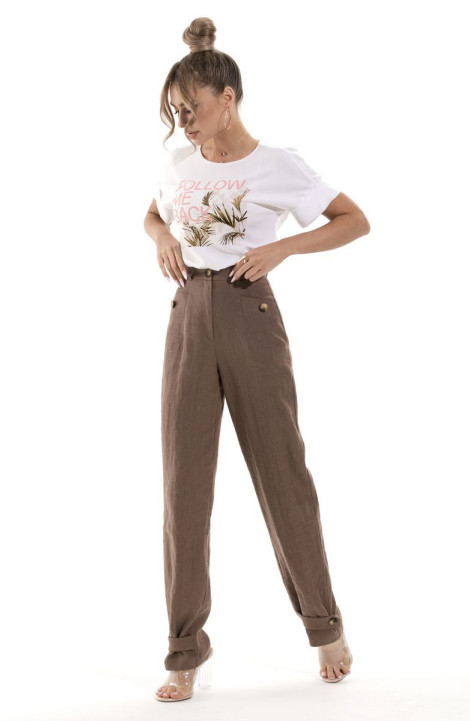 Женские брюки Golden Valley 1088 коричневый