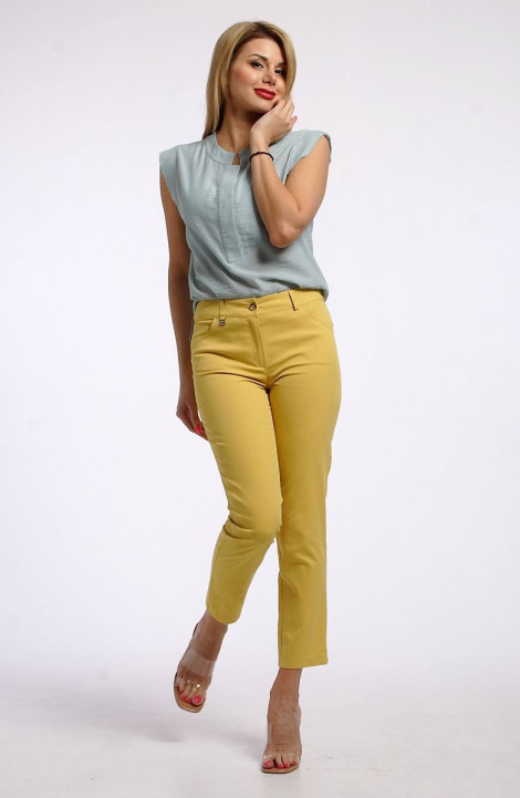 Женские брюки IUKONA Б556 темно-желтый